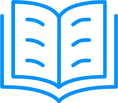 Icono de libro musical, para representar las historias que se aprende en Morphy ingles.