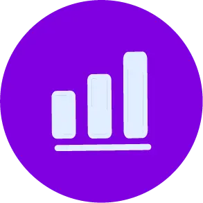 icono para representar que al finalizar, datos concretos para tomar la decisión de expandir Morphy.